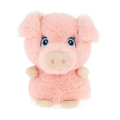 Keeleco Adoptable World, Екологична мини плюшенa играчка, Прасе, 10 см, Keel Toys