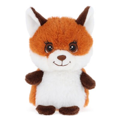 Keeleco Adoptable World, Екологична мини плюшенa играчка, Лисица, 10 см, Keel Toys