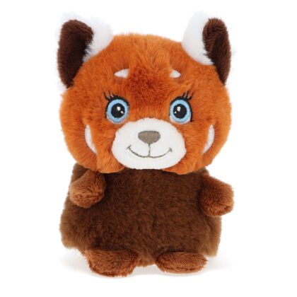 Keeleco Adoptable World, Екологична мини плюшенa играчка, Кафява панда, 10 см, Keel Toys