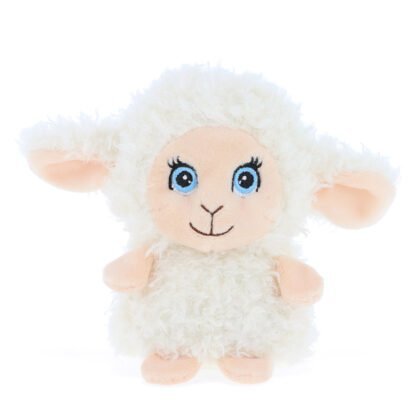 Keeleco Adoptable World, Екологична мини плюшенa играчка, Овчица, 10 см, Keel Toys