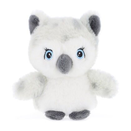 Keeleco Adoptable World, Екологична мини плюшенa играчка, Бухалче, 10 см, Keel Toys