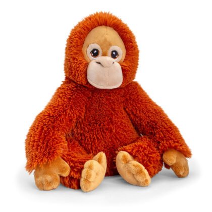 Keel Toys, Oрангутан, екологична плюшена играчка от серията Keeleco, 25 см