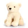 Keel eco, Плюшена играчка, Полярна мечка, 25 см, Keel Toys