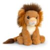 Keel Toys, Лъв, екологична плюшена играчка от серията Keeleco, 18 см