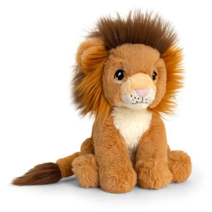 Keel Toys, Лъв, екологична плюшена играчка от серията Keeleco, 18 см