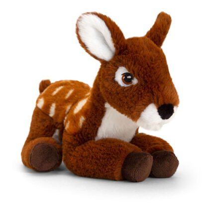Keel Toys, Сърна - екологична плюшена играчка от серията Keeleco, 22 см