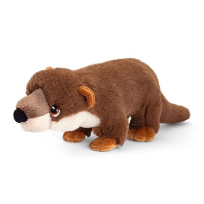 Keel Toys,Видра, екологична плюшена играчка от серията Keeleco, 23 см