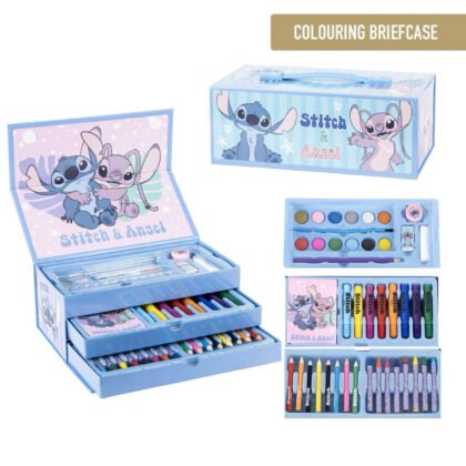 Триетажен куфар за рисуване stitch