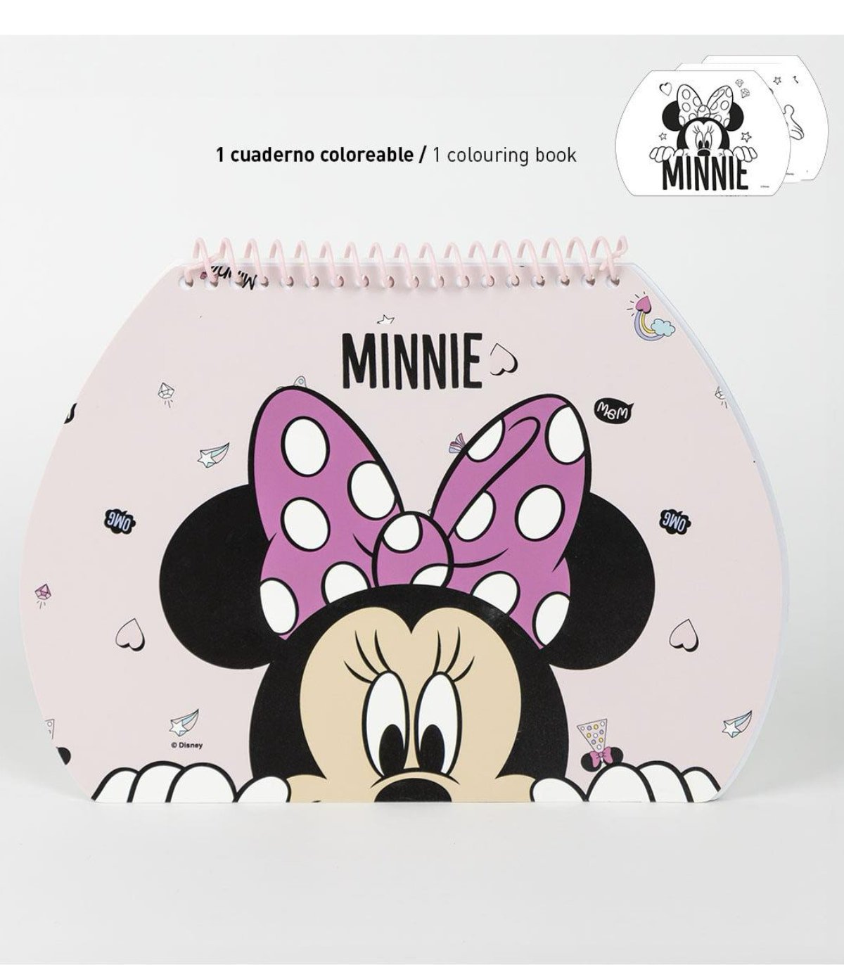 Комплект за рисуване в розов куфар minnie - Image 4