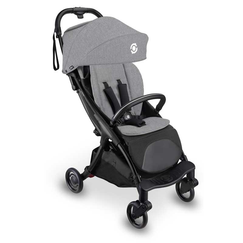 Сгъваема бебешка количка GLOBBER STROLL LITE в сив цвят - Image 9
