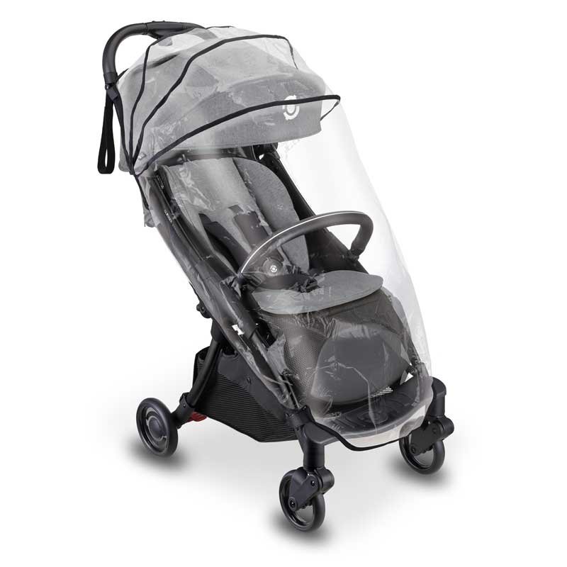 Сгъваема бебешка количка GLOBBER STROLL LITE в сив цвят - Image 5