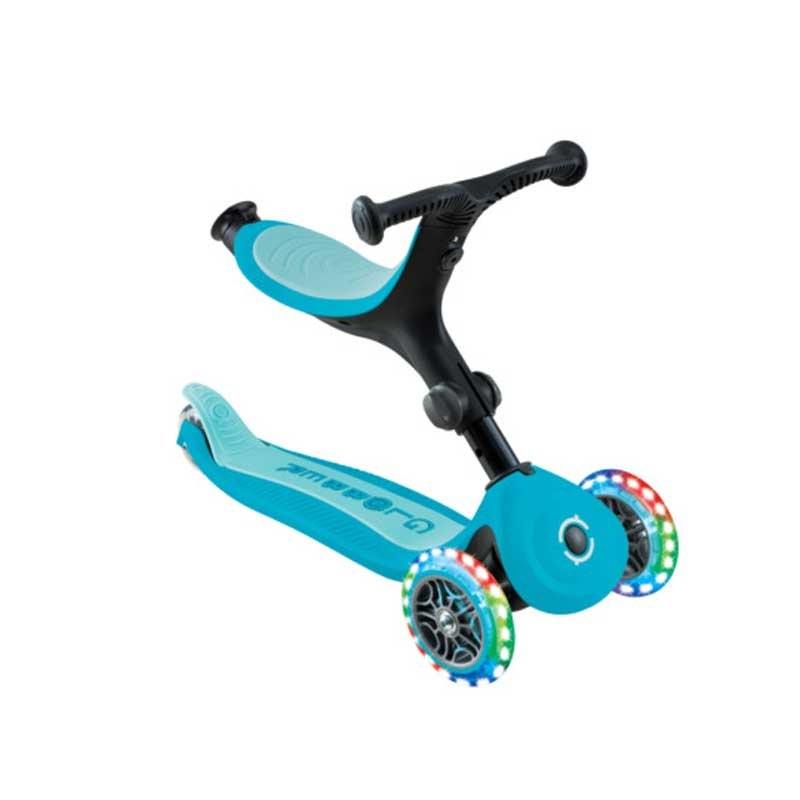 Сгъваема тротинетка 5 в 1 GLOBBER GO UP ACTIVE LIGHTS 360° - аква - Image 7