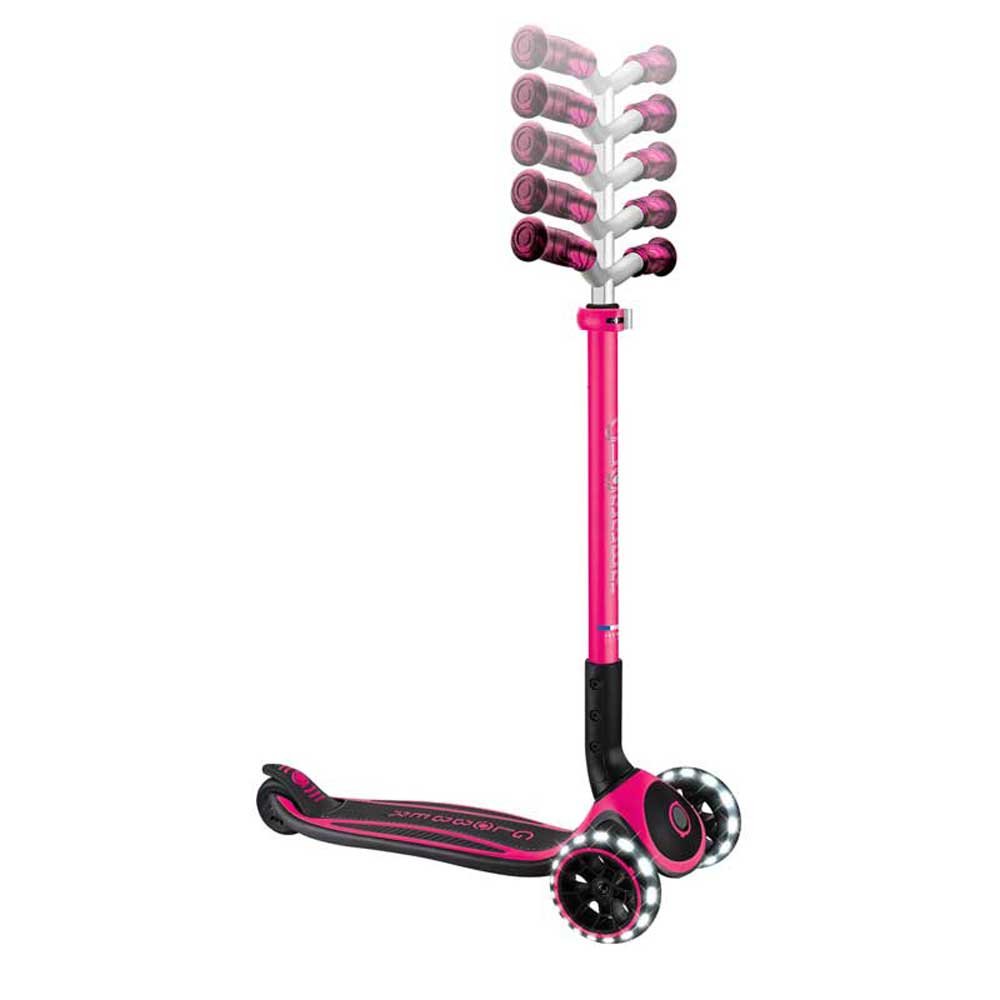 Сгъваема тротинетка за деца над 4 години GLOBBER ACE LIGHTS, розова - Image 8