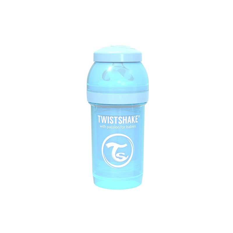 Шише за бебета против колики Twistshake 330 мл. светло синьо - Image 2