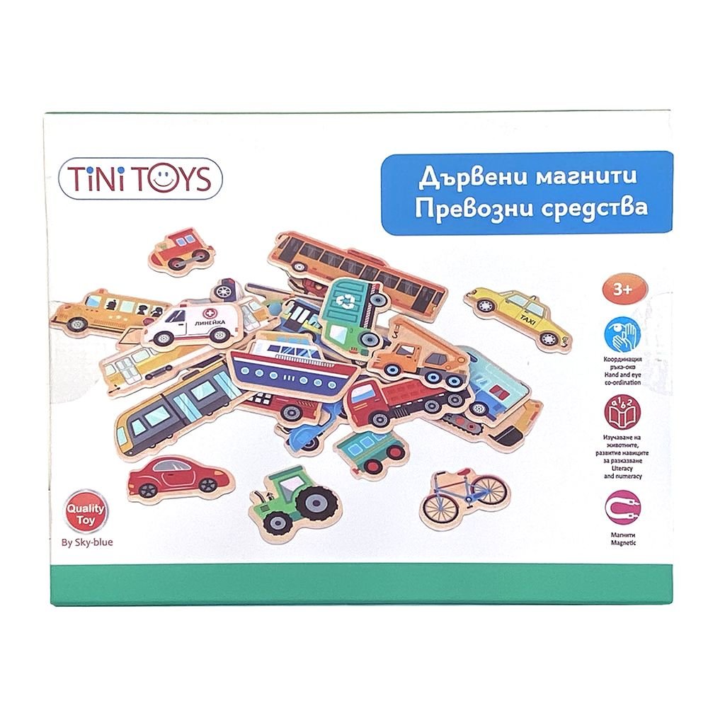 Дървени магнити, Превозни средства - Image 4