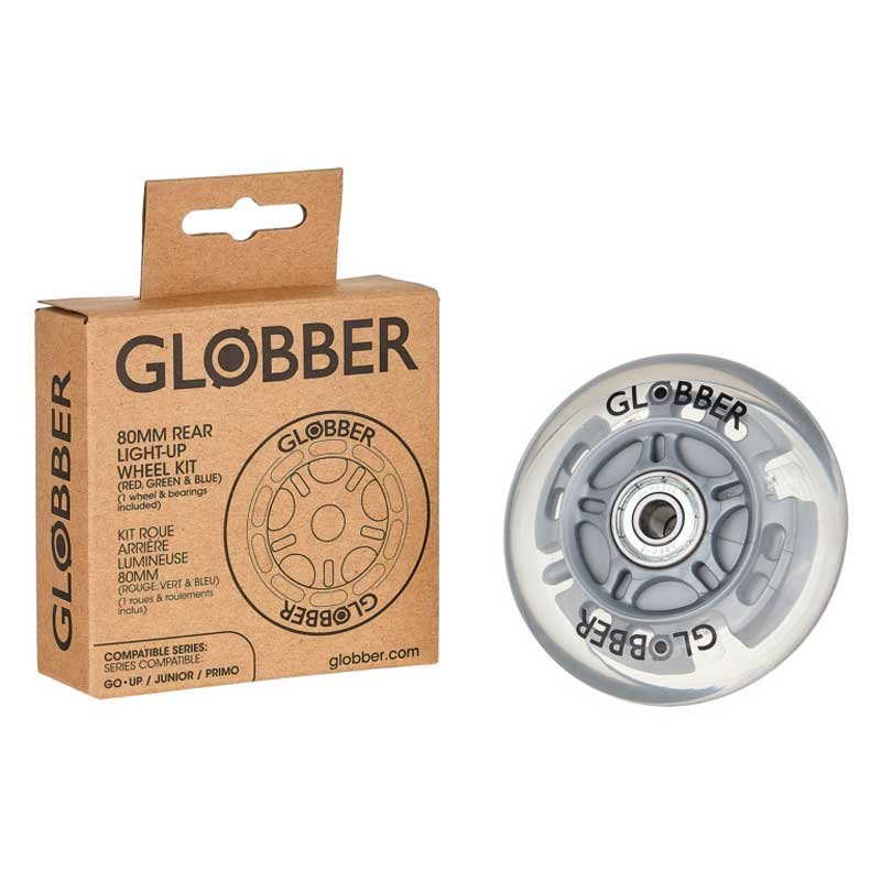 Светещо задно колело, 80 mm за тротинетки Globber Primo/Evo - Image 2