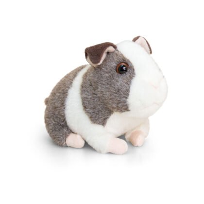 Keel Toys, Плюшена играчка, Морско свинче със звук, 16 см, сиво
