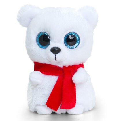 Плюшена играчка, Бяло полярно мече, 10 см