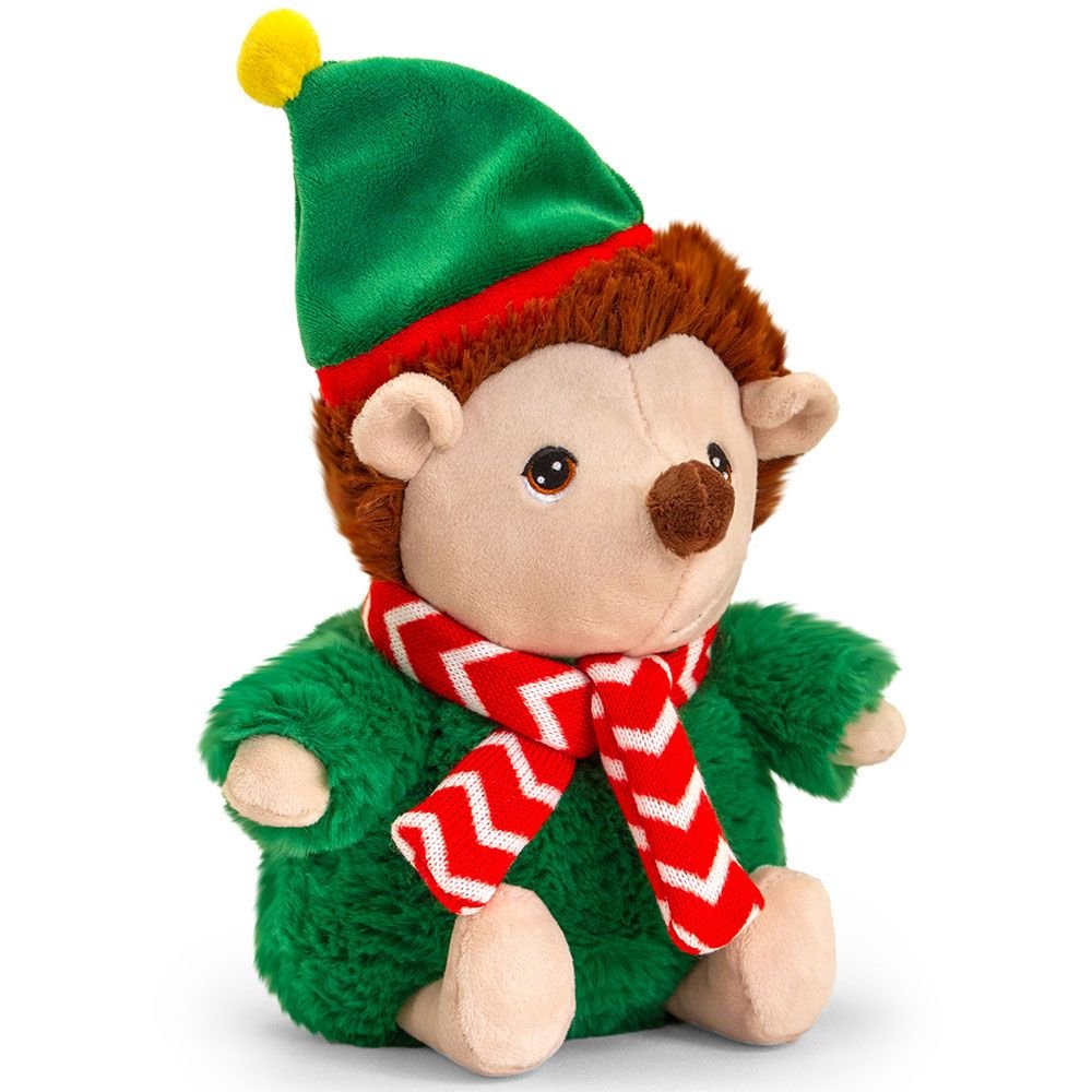 Keel Toys, Таралежче с коледно облекло, плюшена играчка, 20 см - Image 3