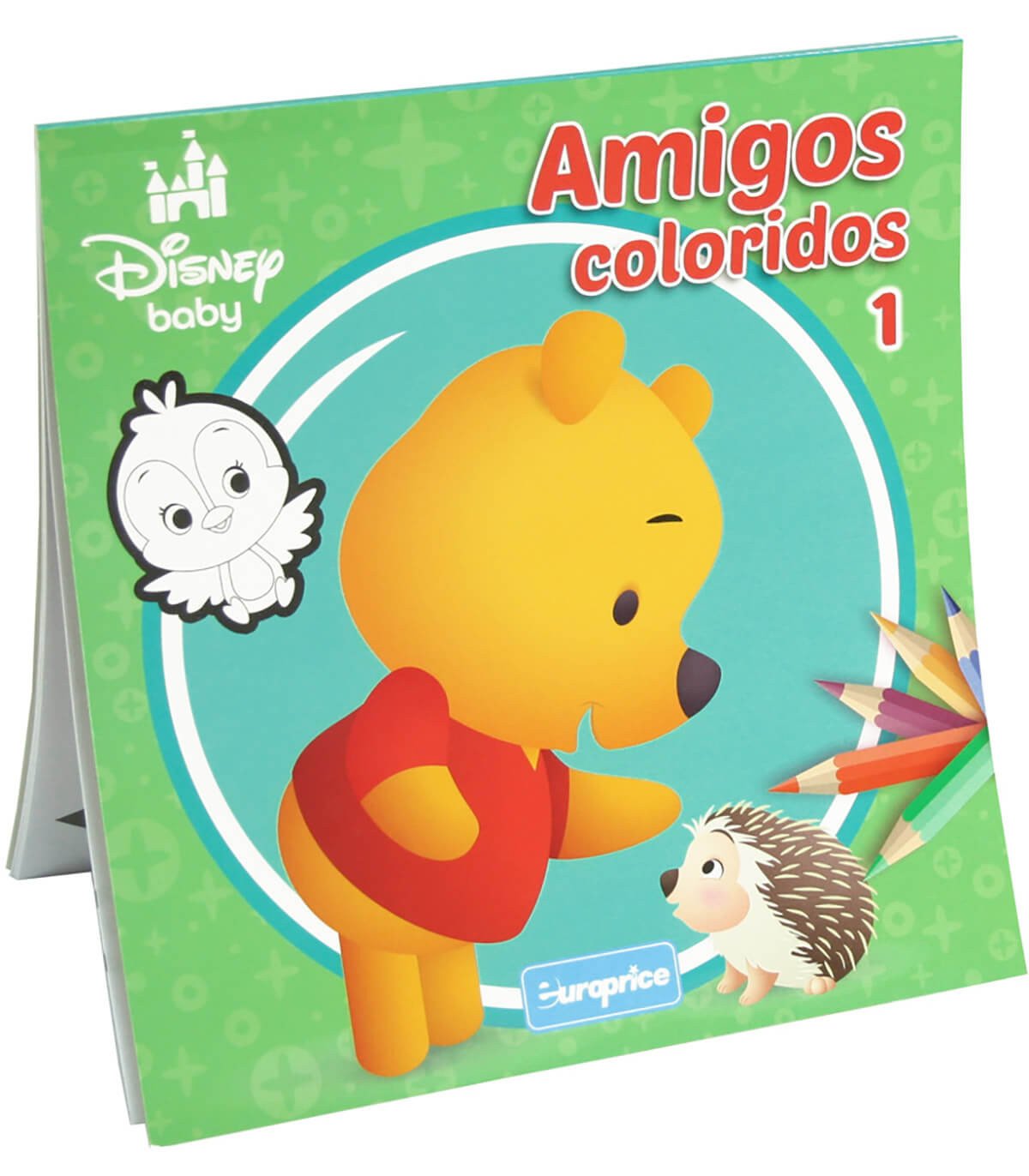 Тефтер книжка за оцветяване disney amigos coloridos 32 стр. 4 вида - Image 2
