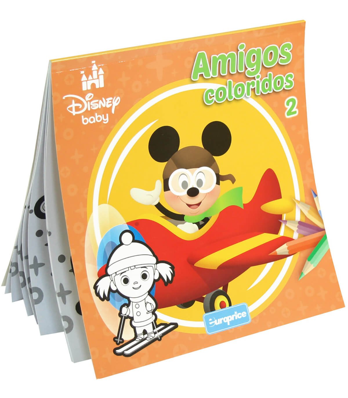Тефтер книжка за оцветяване disney amigos coloridos 32 стр. 4 вида - Image 4