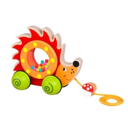 Tooky Toy, Дървена играчка за дърпане, Таралежче