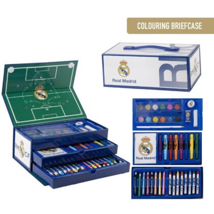 Триетажен куфар за рисуване real madrid