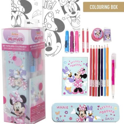Комплект за рисуване с несесер в кутия minnie
