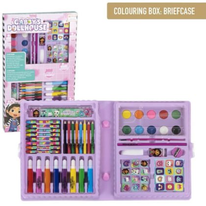 Голям комплект за оцветяване gabby's dollhouse
