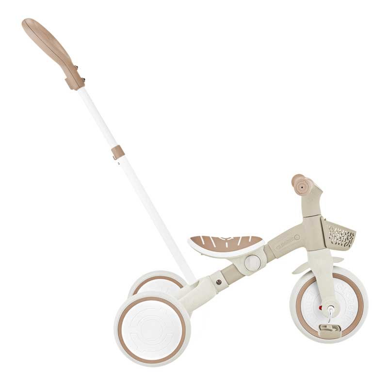 Триколка с родителски контрол 3 в 1 GLOBBER LEARNING TRIKE PLUS ECOLOGIC, бежова - Image 10