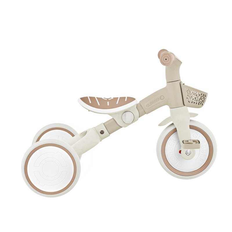 Триколка с родителски контрол 3 в 1 GLOBBER LEARNING TRIKE PLUS ECOLOGIC, бежова - Image 7