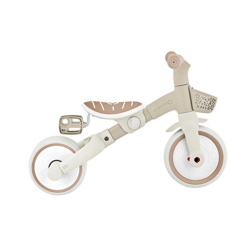 Триколка с родителски контрол 3 в 1 GLOBBER LEARNING TRIKE PLUS ECOLOGIC, бежова - Image 4