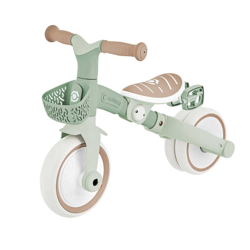 Триколка с родителски контрол 3 в 1 Globber Learning Trike Plus Ecologic, мента - Image 7