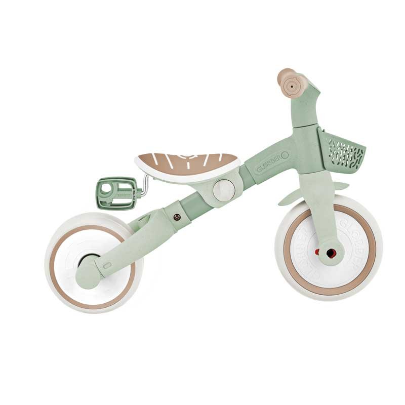 Триколка с родителски контрол 3 в 1 Globber Learning Trike Plus Ecologic, мента - Image 6