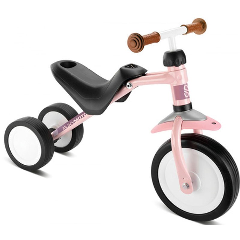 Триколка за деца с регулираема седалка PUKY PUKYMOTO, пастелно розова - Image 6