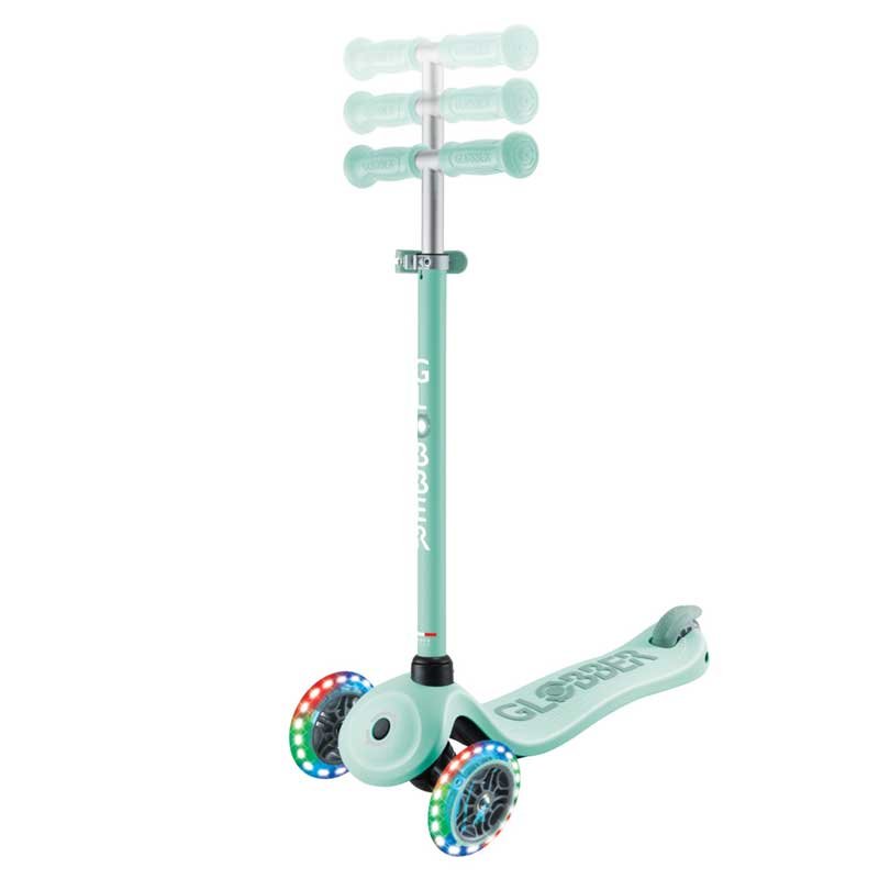 Тротинетка 4 в 1 GLOBBER GO UP SPORTY LIGHTS 360° - ментова - Image 5