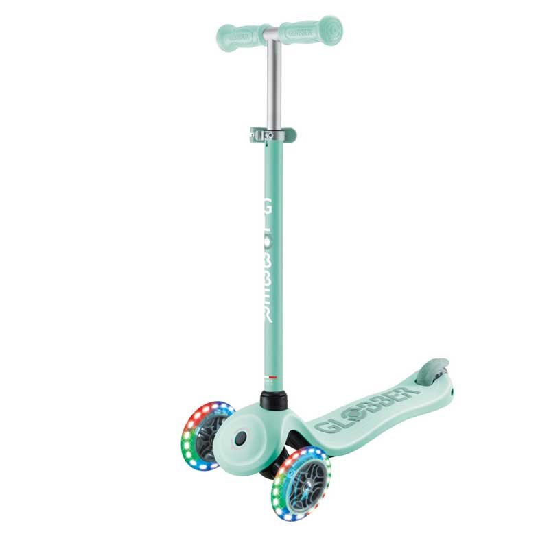 Тротинетка 4 в 1 GLOBBER GO UP SPORTY LIGHTS 360° - ментова - Image 6