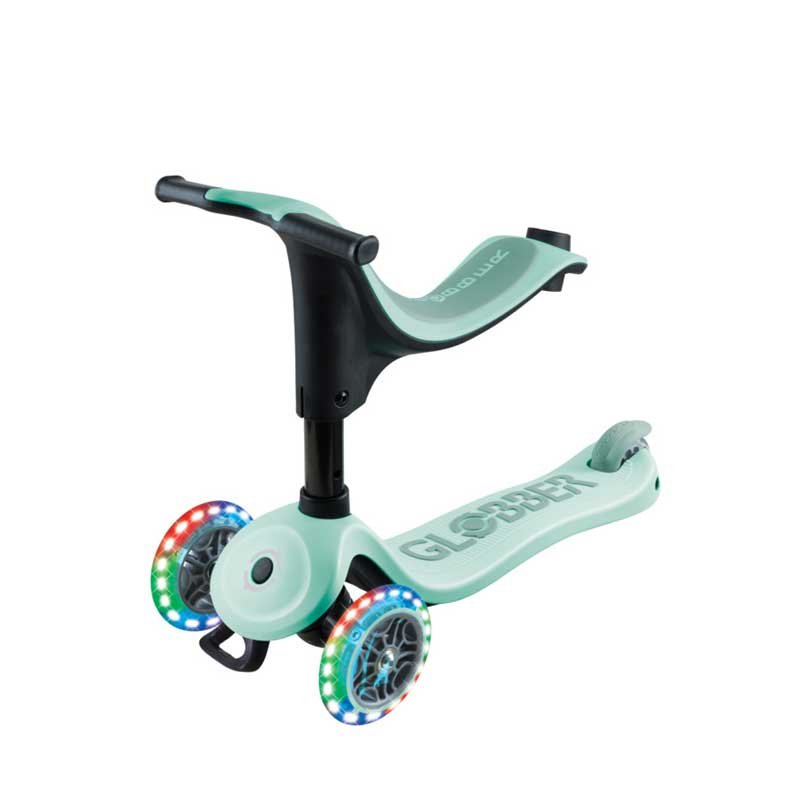 Тротинетка 4 в 1 GLOBBER GO UP SPORTY LIGHTS 360° - ментова - Image 7