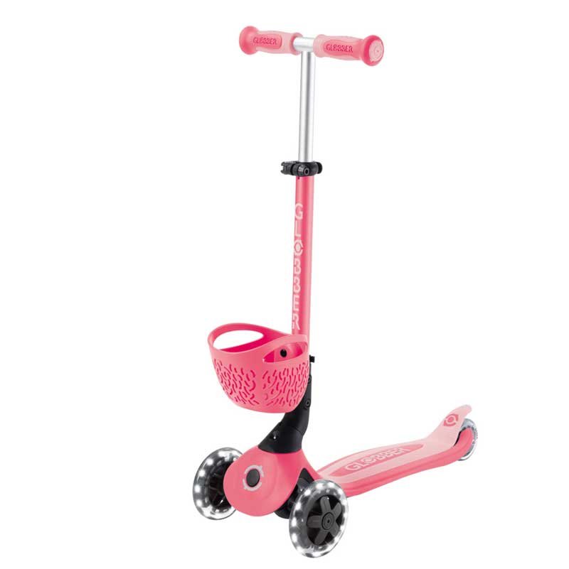 Тротинетка 5 в 1 GLOBBER GO UP BABY LEARN 360° FLASH LIGHTS, розова - Image 6