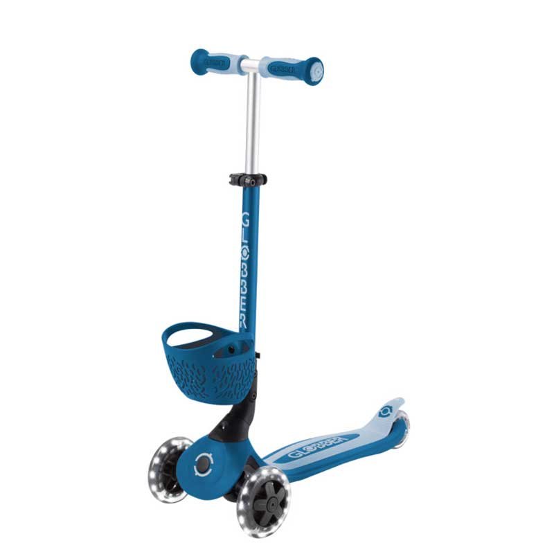 Тротинетка 5 в 1 GLOBBER GO UP BABY LEARN 360° FLASH LIGHTS, тъмно синя - Image 6