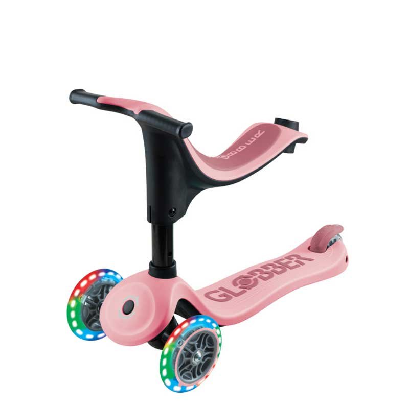 Тротинетка със седалка 4 в 1 Globber Go Up Sporty Light – пастелно розова - Image 6