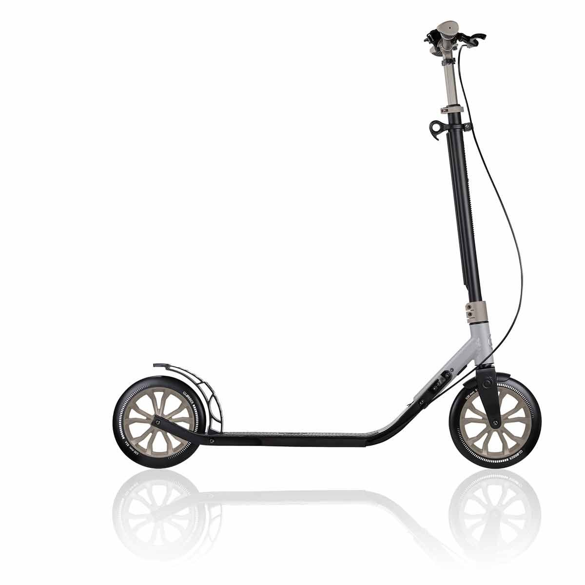 Тротинетка за тийнейджъри Globber ONE NL 230 ULTIMATE - сива, сгъваема - Image 6