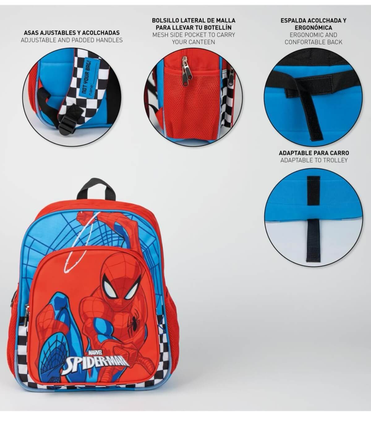 Ученическа раница spider-man 38 см - Image 5