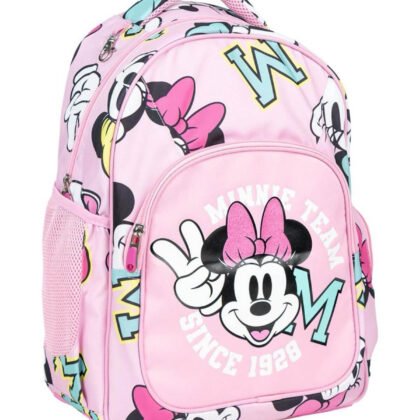 Голяма ученическа раница 42 cm minnie mouse