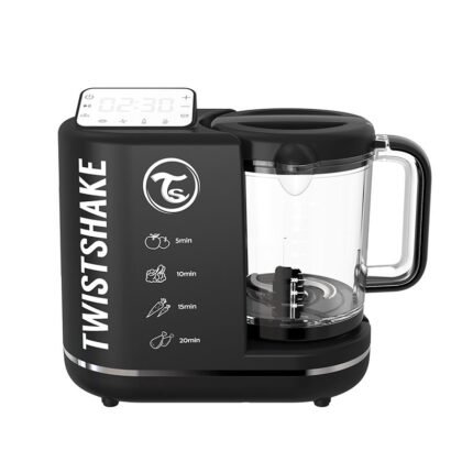 Twistshake Baby Food Processor Black