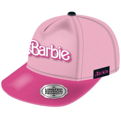 Юношеска шапка с козирка и бродерия barbie 56/58