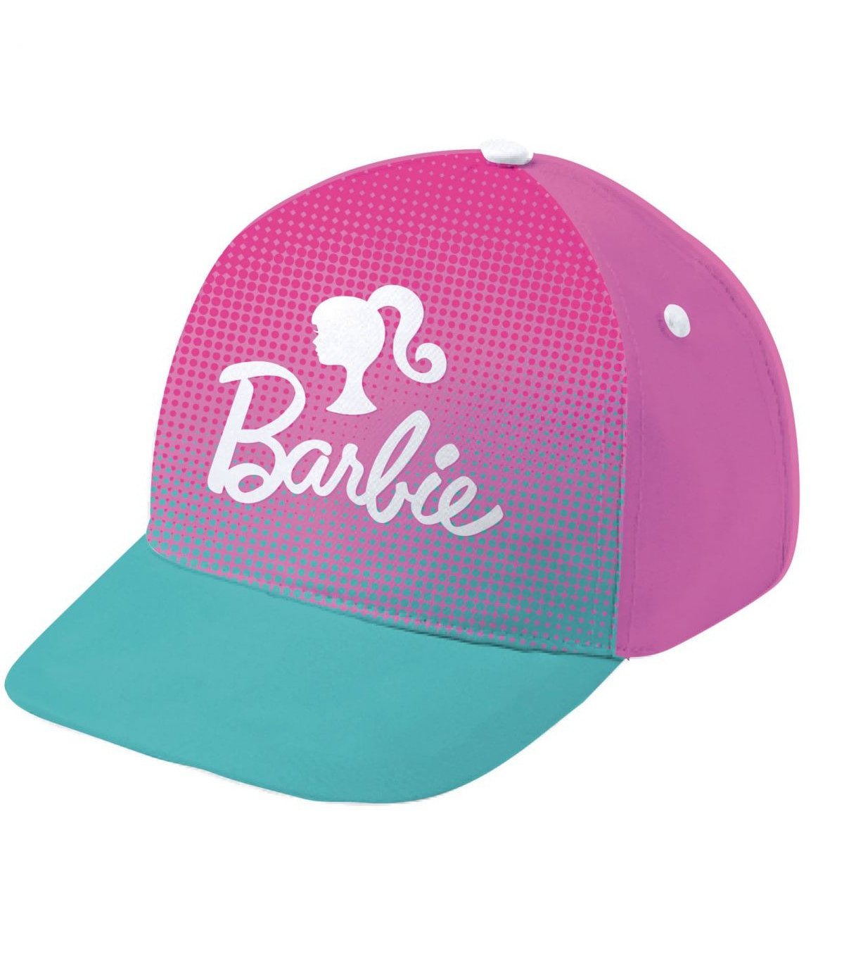 Бебешка шапка с козирка barbiе 2 вида 44/46
