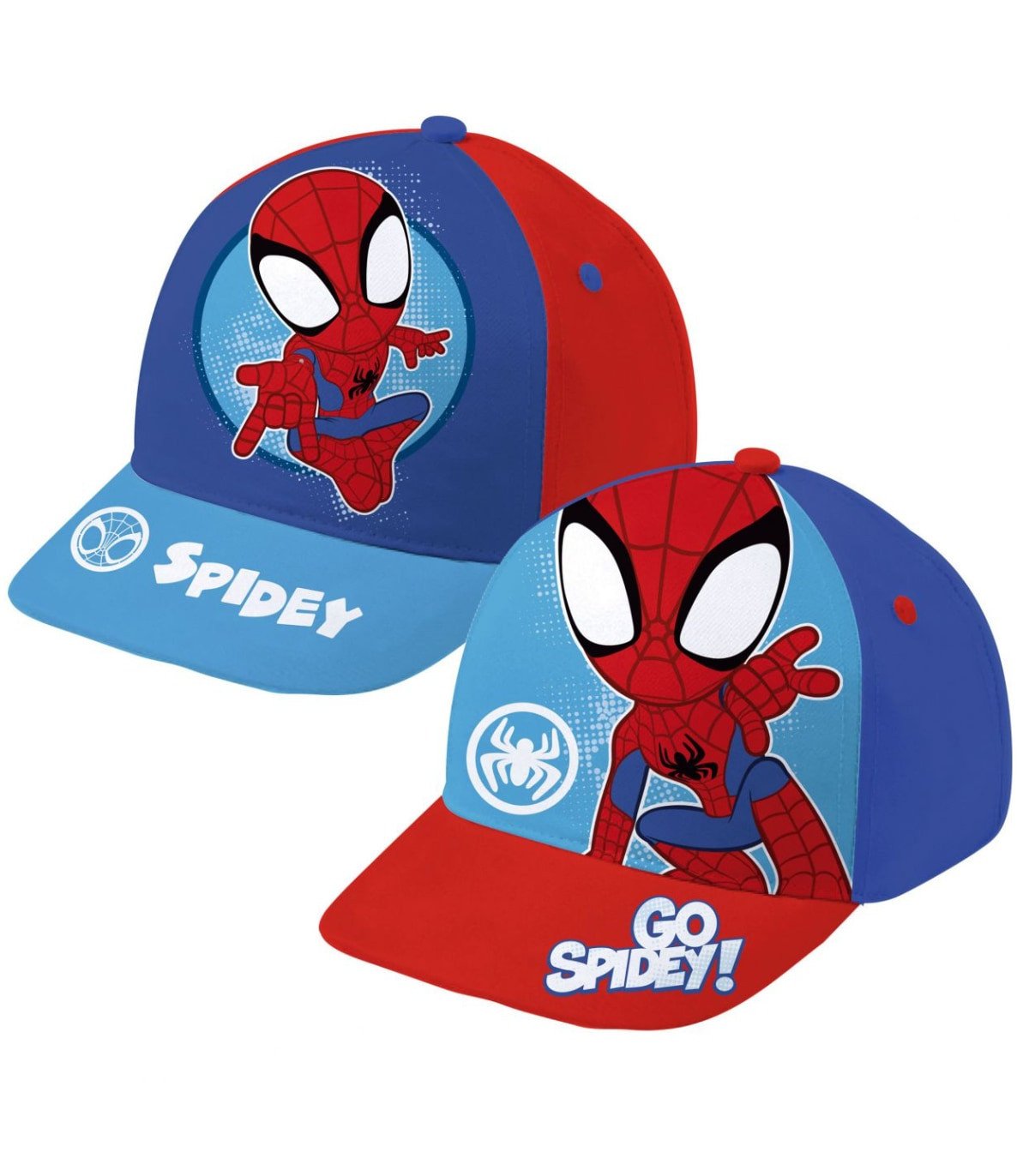 Бебешка шапка с козирка spider-man 2 цвята 44/46 - Image 3