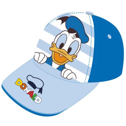 Бебешка шапка с козирка donald/pluto 44/46