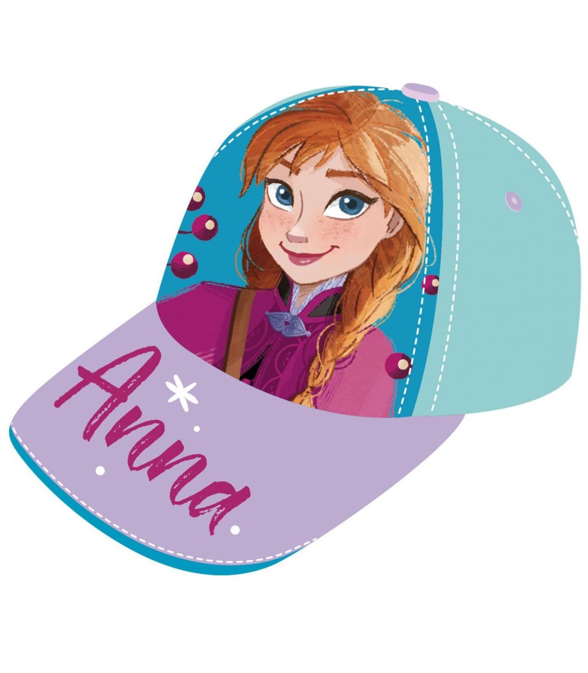 Детска шапка с козирка frozen 2 вида 51/54